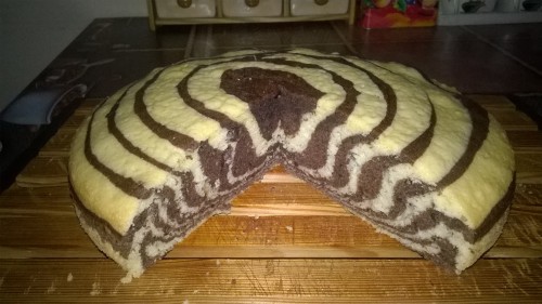 Zebra torta