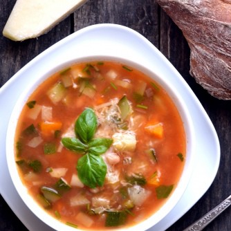 Minestrone leves