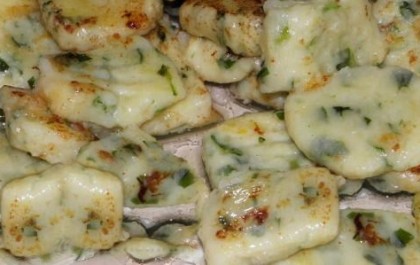 Medvehagymás gnocchi recept