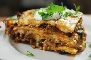 Nacho lasagne