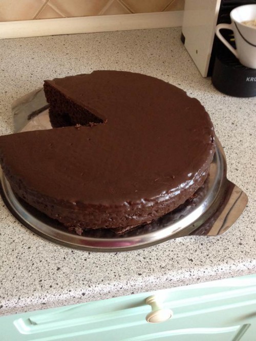 Csokoládé torta Éva féle.
