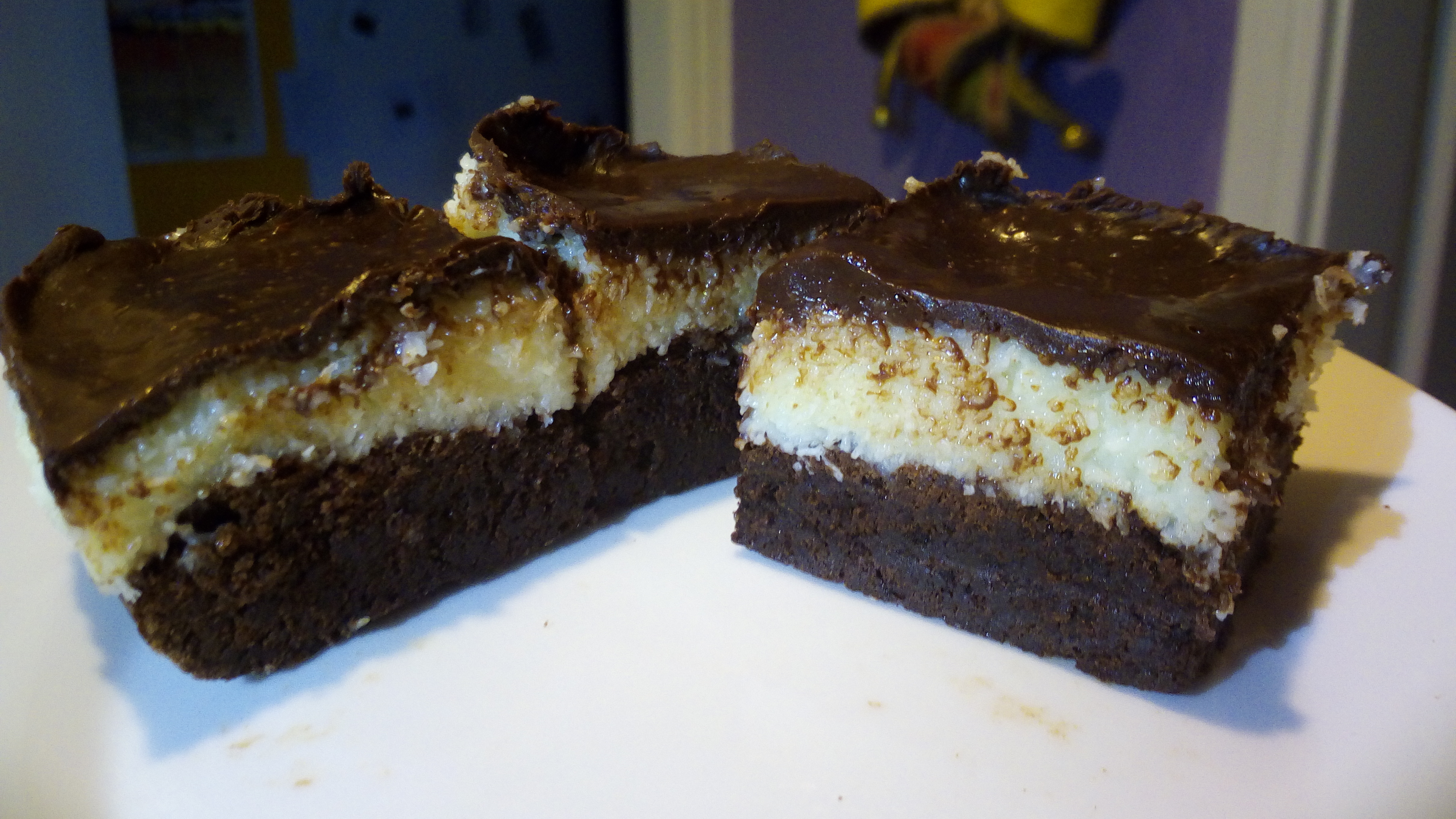 Bounty brownie