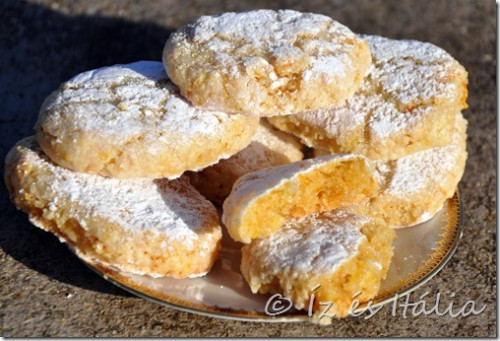 Mandulás aprósüti (ricciarelli)