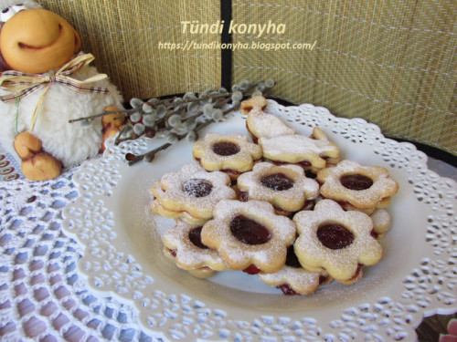 linzer egyszerűen Omlós lekváros