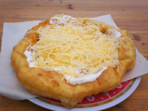 Burgonyás lángos