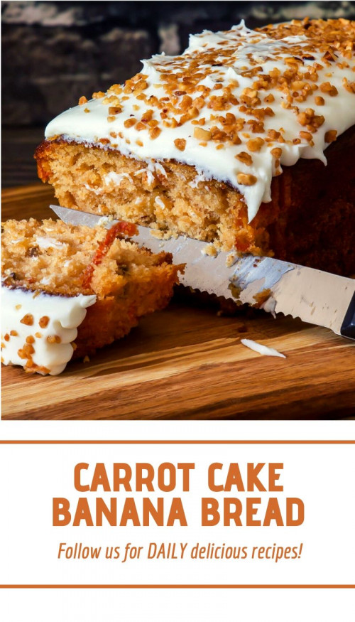 Carrot Cake Banana Bread