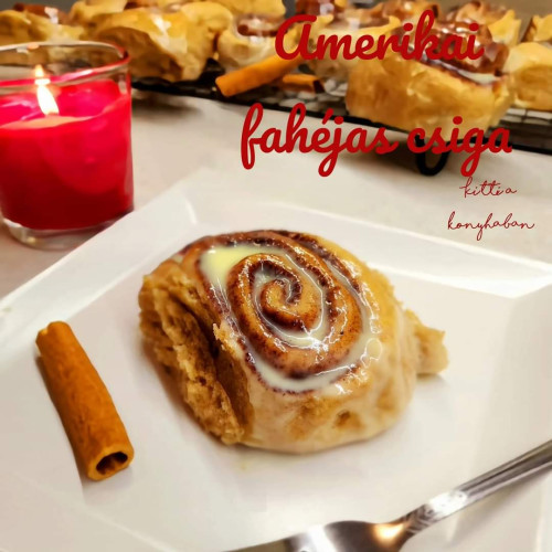 Amerikai fahéjas csiga avagy cinnabon