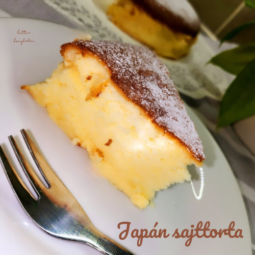 Japán sajttorta