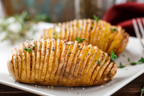 Hasselback burgonya