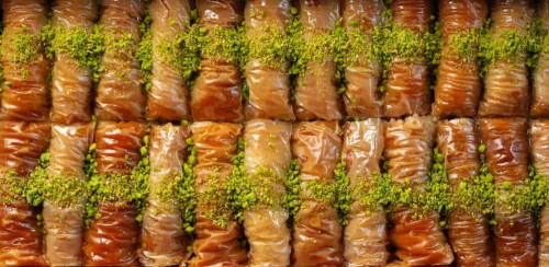 Baklava-tekercsek (Ganeatól))